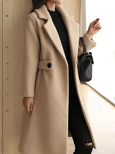 Sydney | Women’s Formal Long Sleeve Belted Winter Coat