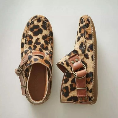 Claire | Women’s Artistic Cat Design Slip-On Shoes