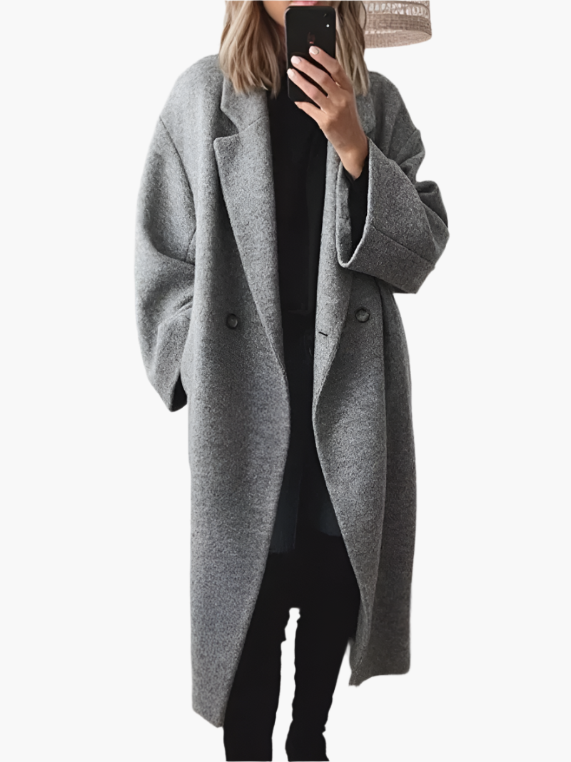 Emma | Women’s Loose Fit Longline Winter Coat