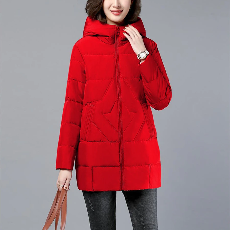 Chloe | Women’s Cozy Warm Hooded Winter Jacket