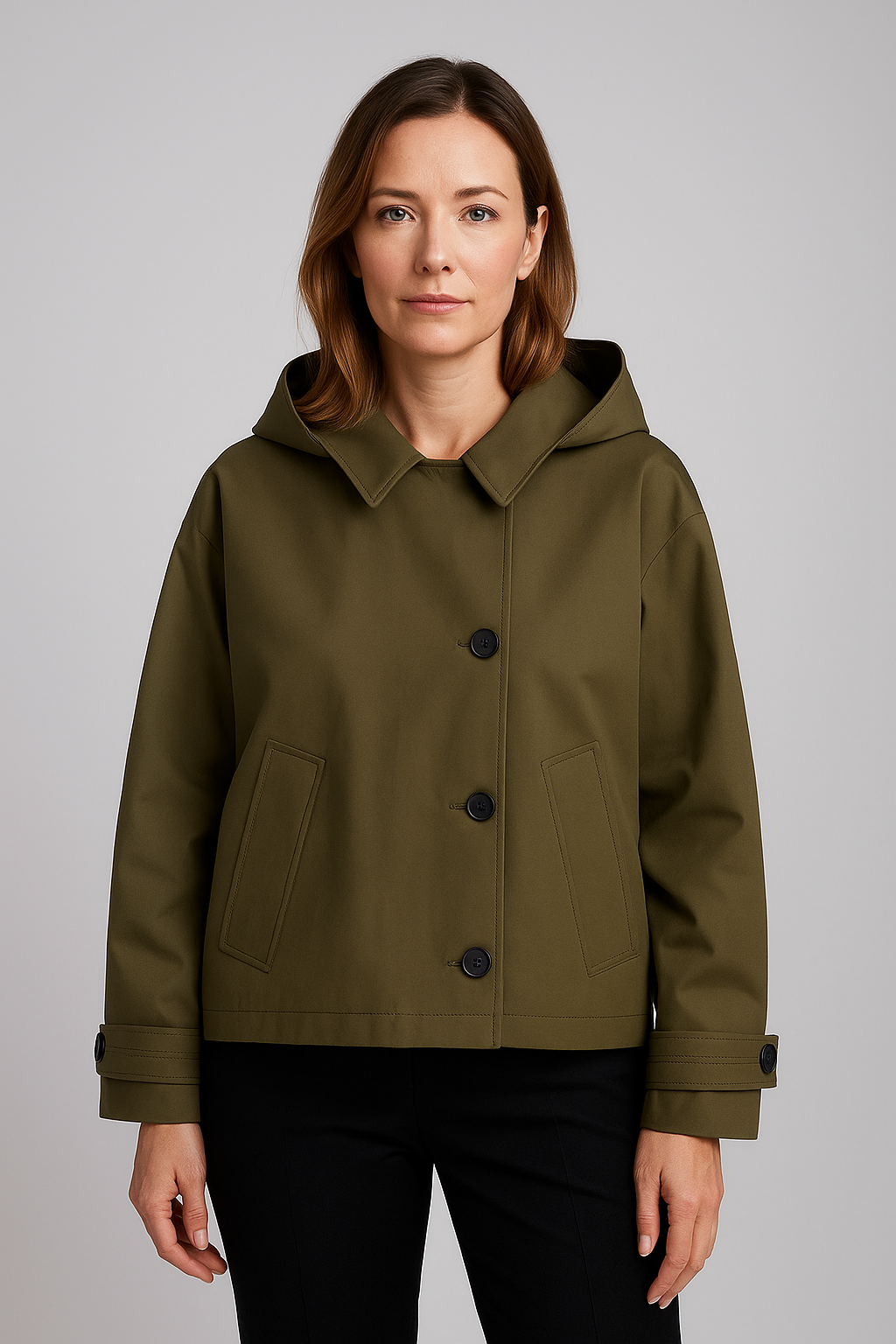 Caroline | Women’s Casual Lightweight Waterproof Rain Jacket