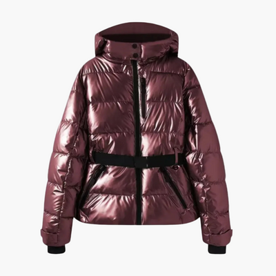 Nicole | Women’s Quilted Belted Winter Hooded Coat