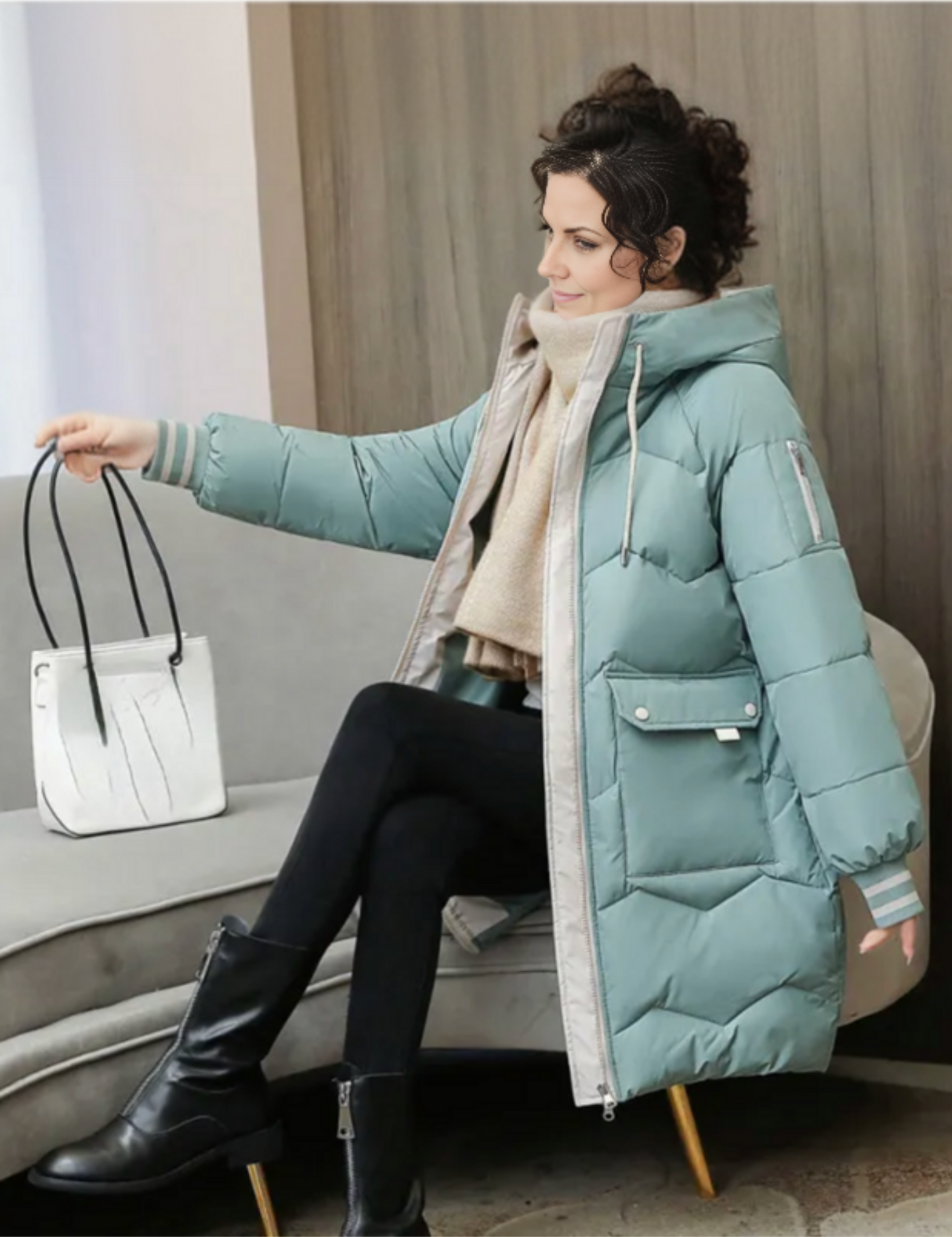Destiny | Women Casual Long  Insulated Winter Coat