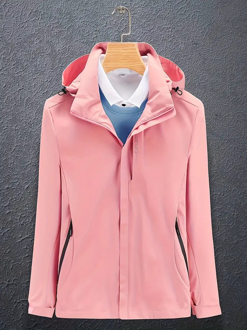 Alyssa | Women’s Winter Zip Closure Hooded Jacket