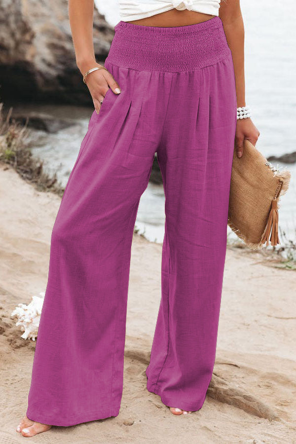 Mia | Women’s Wide Leg Vacation Trousers