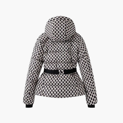 Nicole | Women’s Quilted Belted Winter Hooded Coat