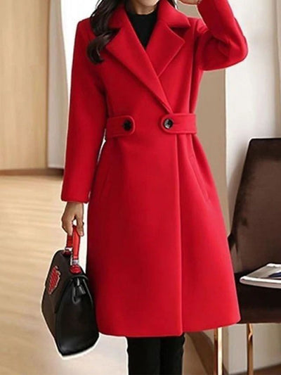 Sydney | Women’s Formal Long Sleeve Belted Winter Coat