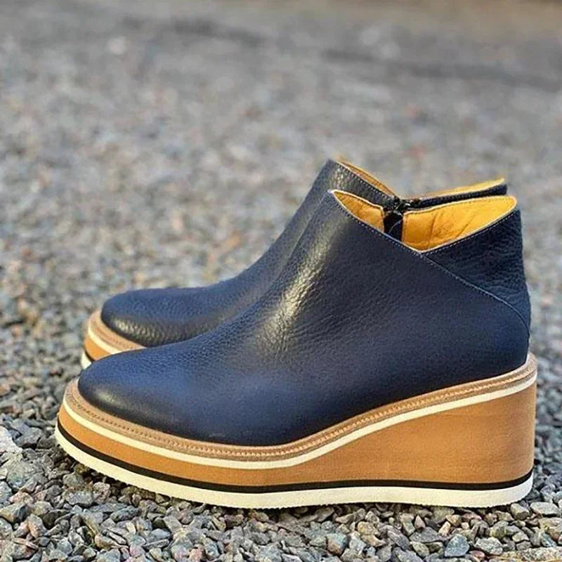 Fiona | Women’s Winter Platform Chelsea Boots