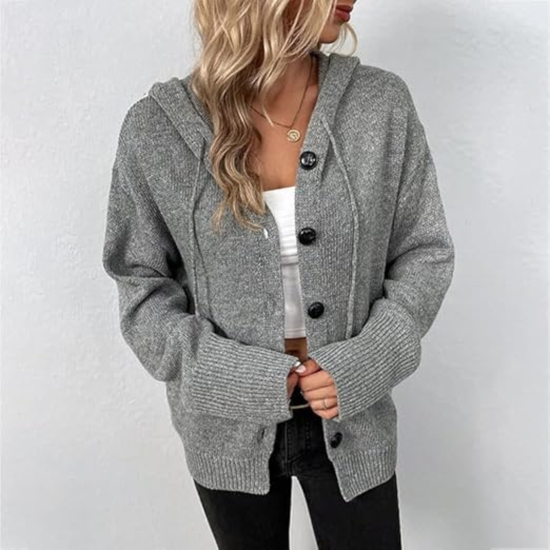 Dana | Women’s Winter Hooded Cardigan