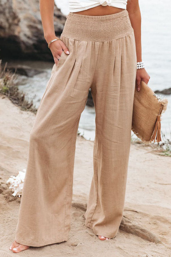 Mia | Women’s Wide Leg Vacation Trousers