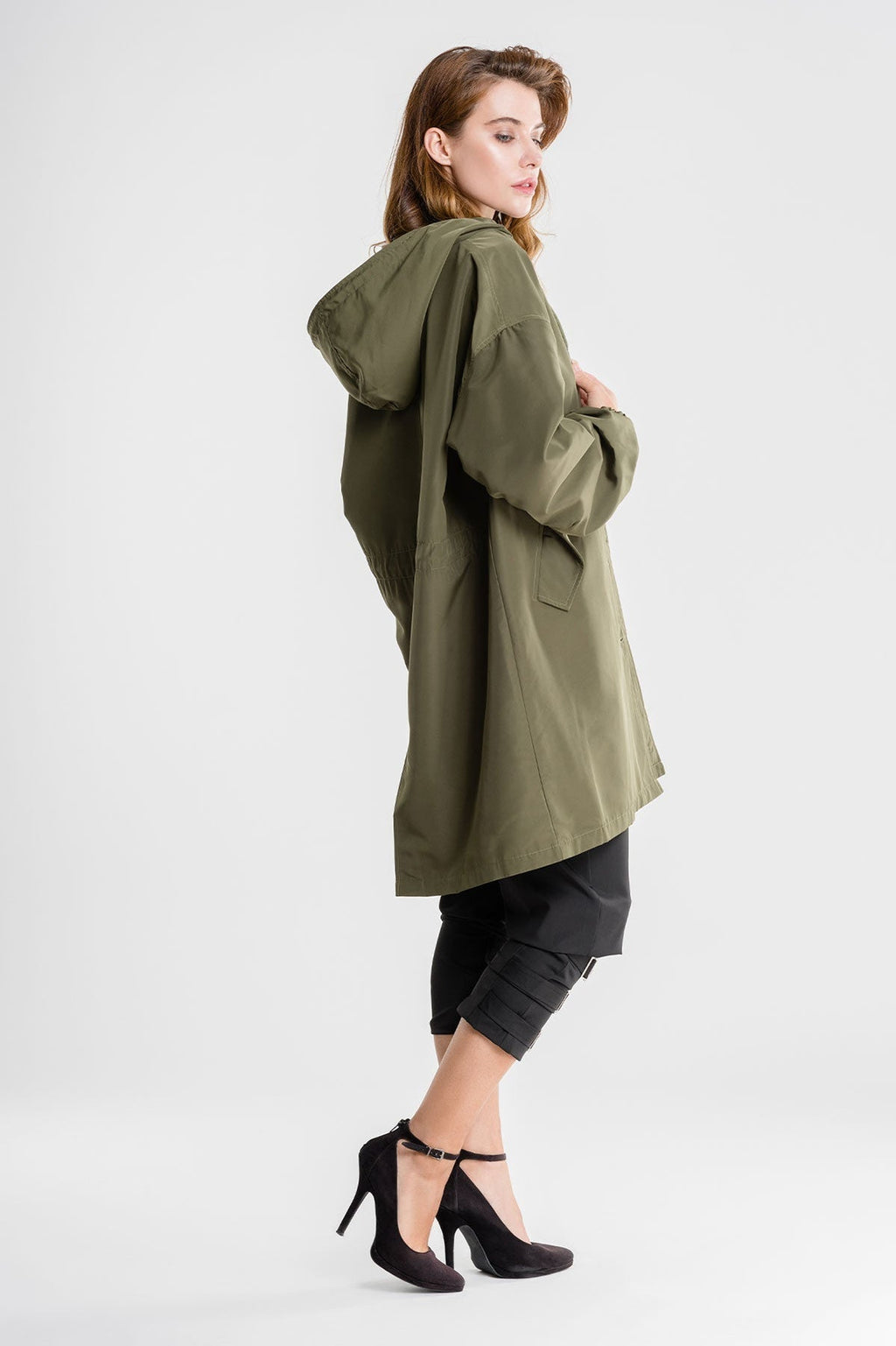 Dakota | Women Winter Hooded Loose Buttoned Coat