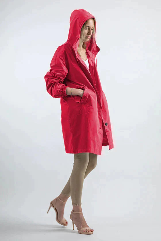 Dakota | Women Winter Hooded Loose Buttoned Coat