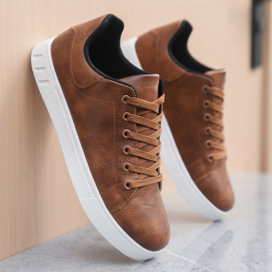 Andrew | Men’s Classic Lace Up Low Top Sneakers