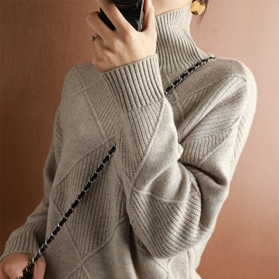 Natalie | Women’s Cozy Oversized Ribbed Knit Sweater
