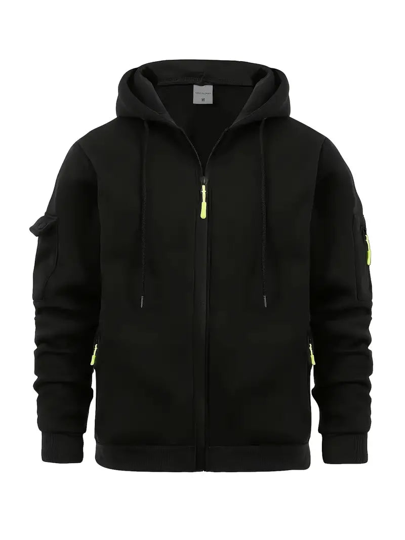 Jonathan | Men's Zip-Up Hoodie with Pockets