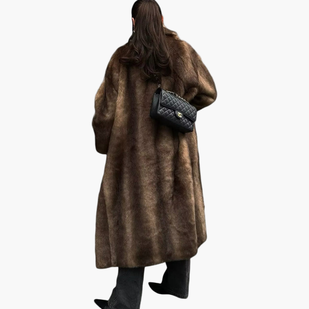 Vanessa | Women's Casual Long Faux Fur Coat