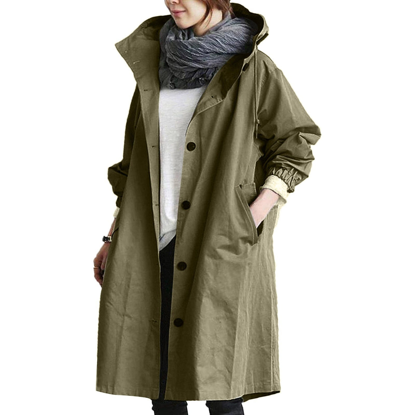 Kimberly | Women’s Casual Long Hooded Coat