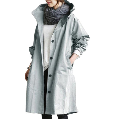 Kimberly | Women’s Casual Long Hooded Coat