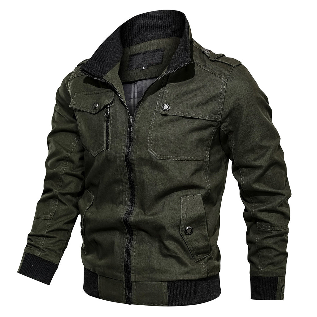 Christian | Multi Pocket Bomber Jacket For Men