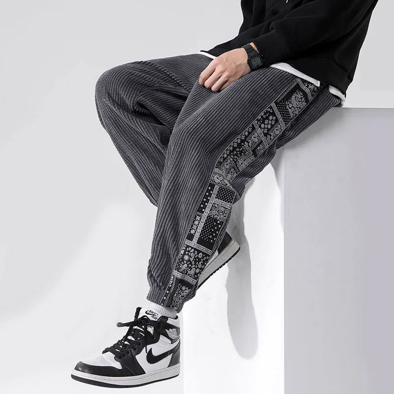 Anthony | Men’s Casual Jogger Pants with Side Panels