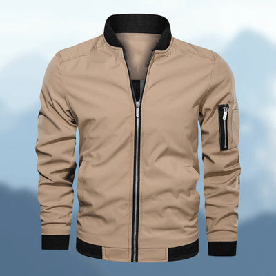 Adam | Trendy Slim Fit Bomber Jacket For Men