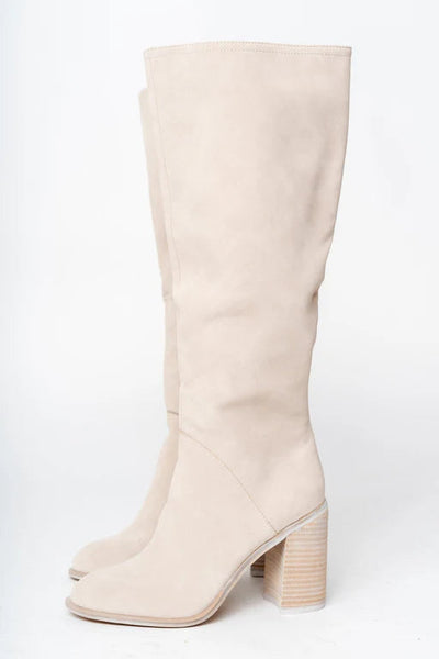 Sarah | Women’s Winter Knee-High Boots with Block Heels