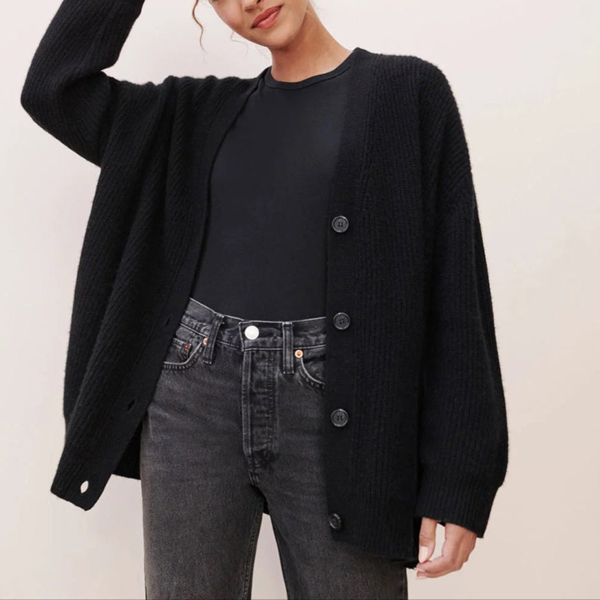 Madison | Women’s Cozy Loose-Fit Long Sleeve Winter Cardigan
