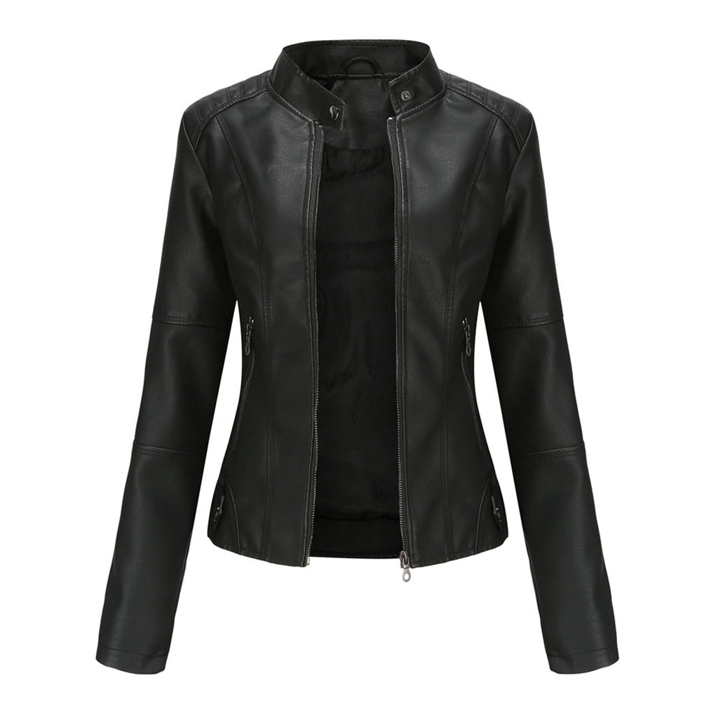 Ella | Women’s Elegant Slim-fit Biker Jacket