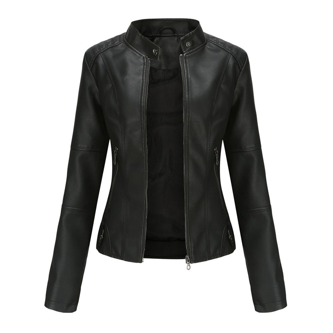 Ella | Women’s Elegant Slim-fit Biker Jacket