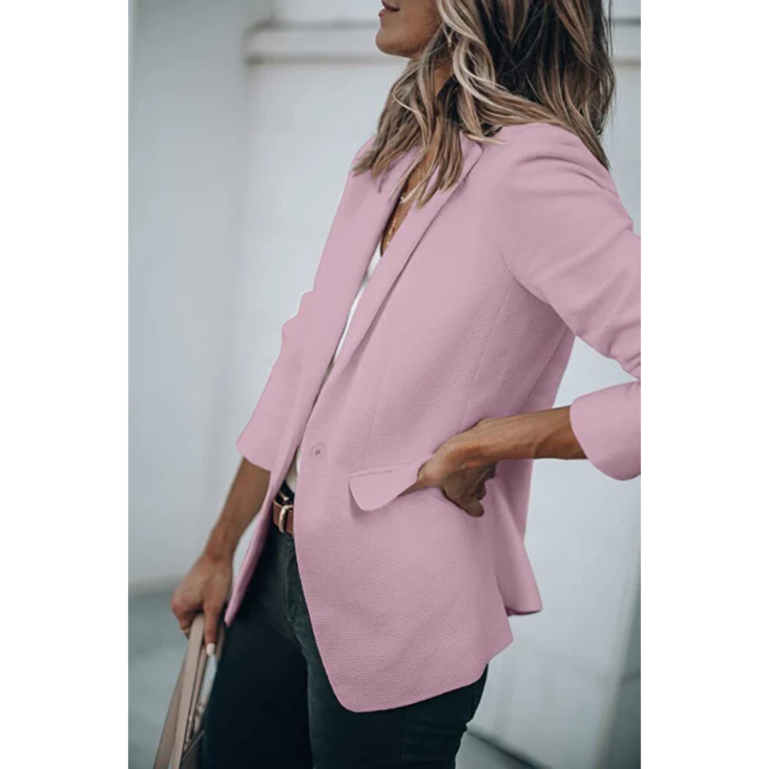 Grace | Women’s Trendy Open Front Work Blazer