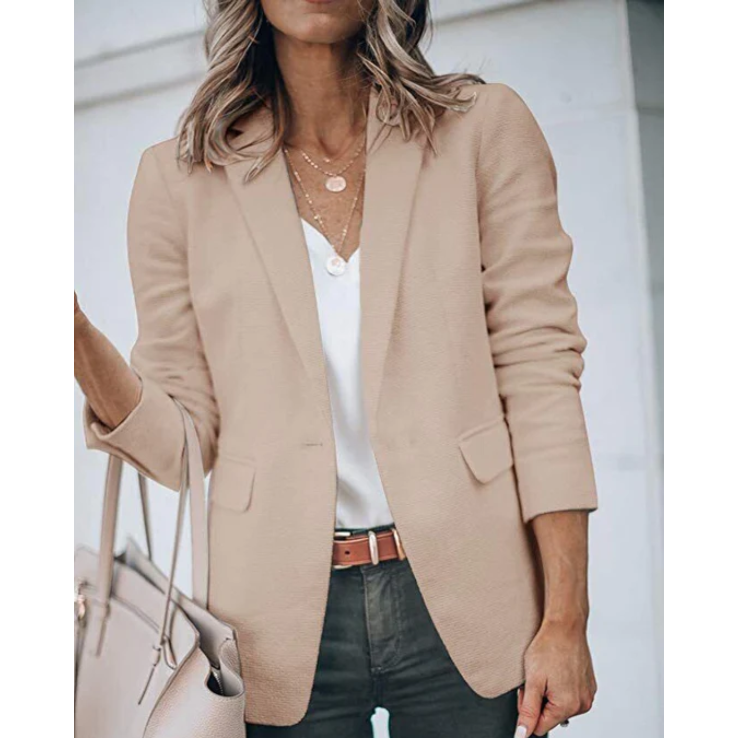 Grace | Women’s Trendy Open Front Work Blazer