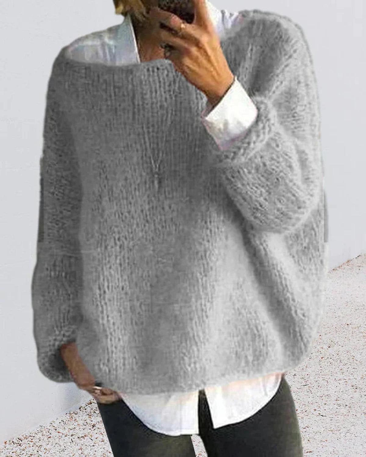 Bella | Women’s Cozy Long Sleeve Knit Sweater