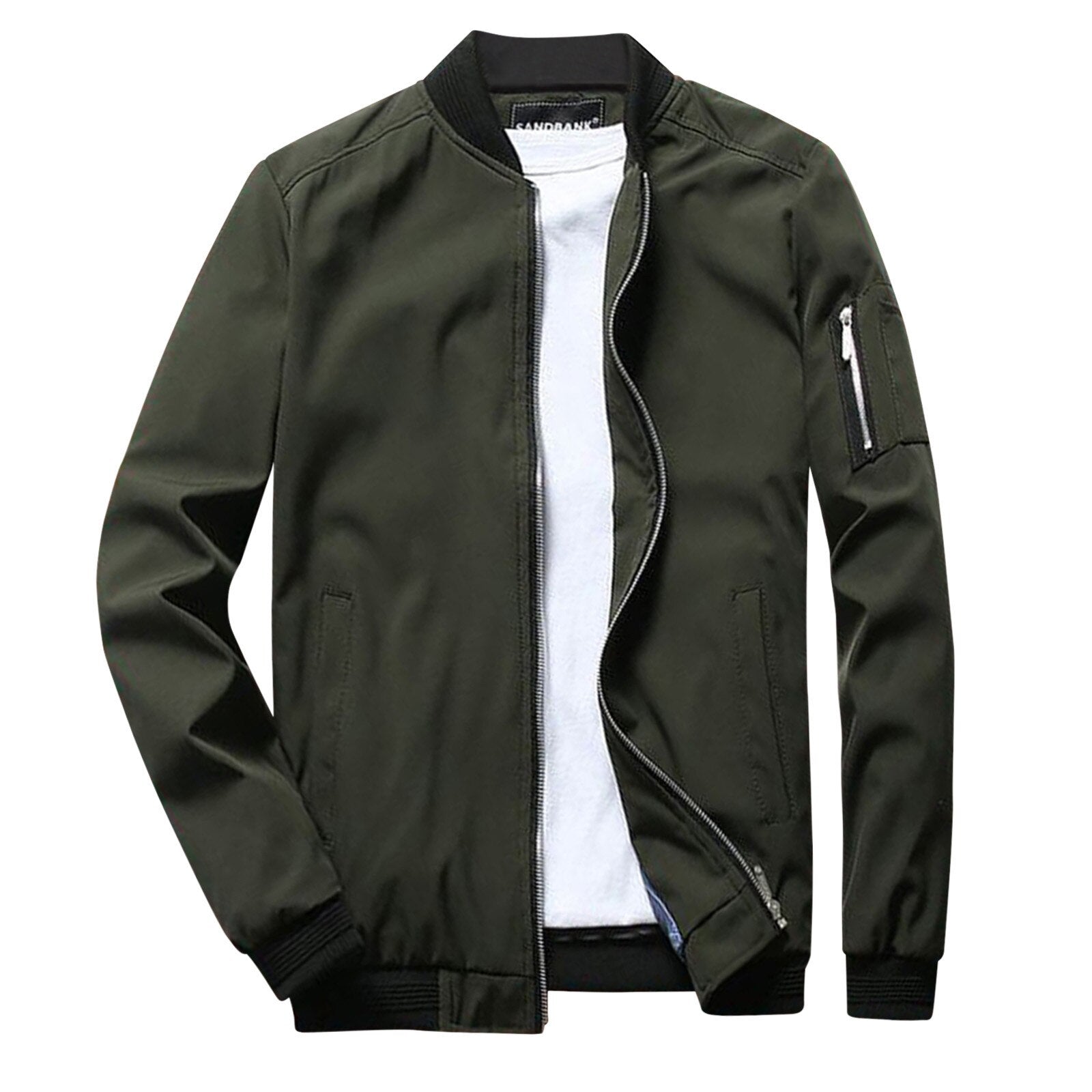 Carl | Modern Zipper Front Jacket For Men