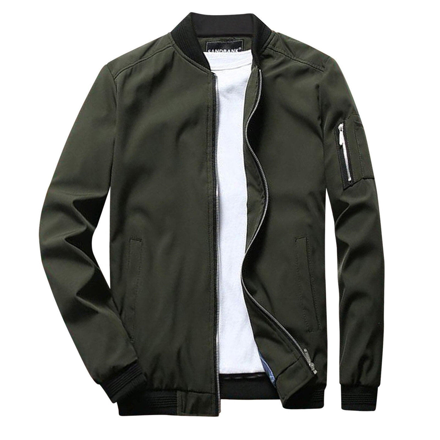 Carl | Modern Zipper Front Jacket For Men