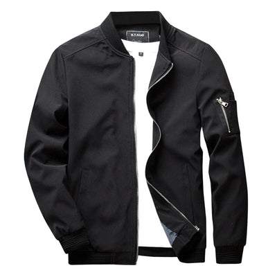 Carl | Modern Zipper Front Jacket For Men
