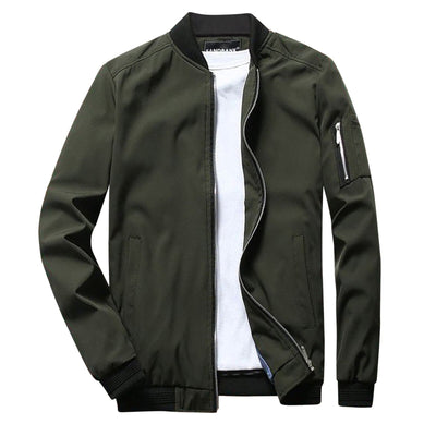 Carl | Modern Zipper Front Jacket For Men
