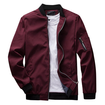 Carl | Modern Zipper Front Jacket For Men