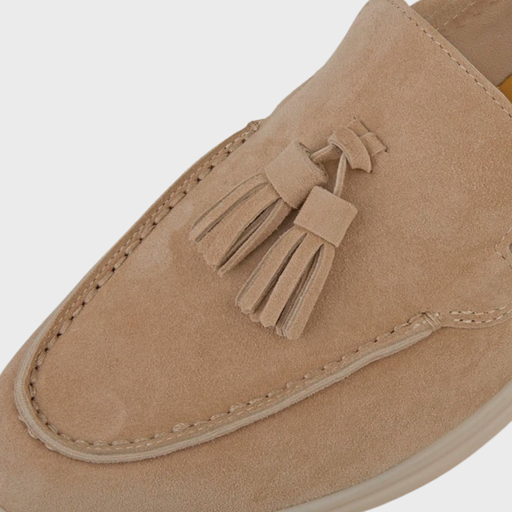 Kyle | Men’s Classic Suede Tassel Loafers