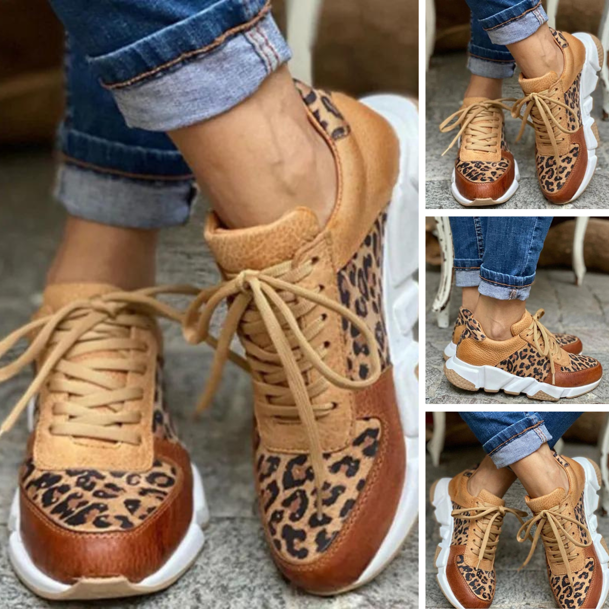 Samantha | Women Running Lace Up Street Sneakers