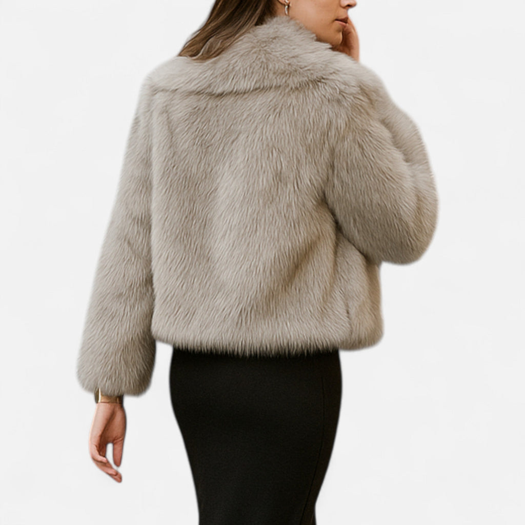 Anna | Women’s Chic Faux Fur Warm Jacket