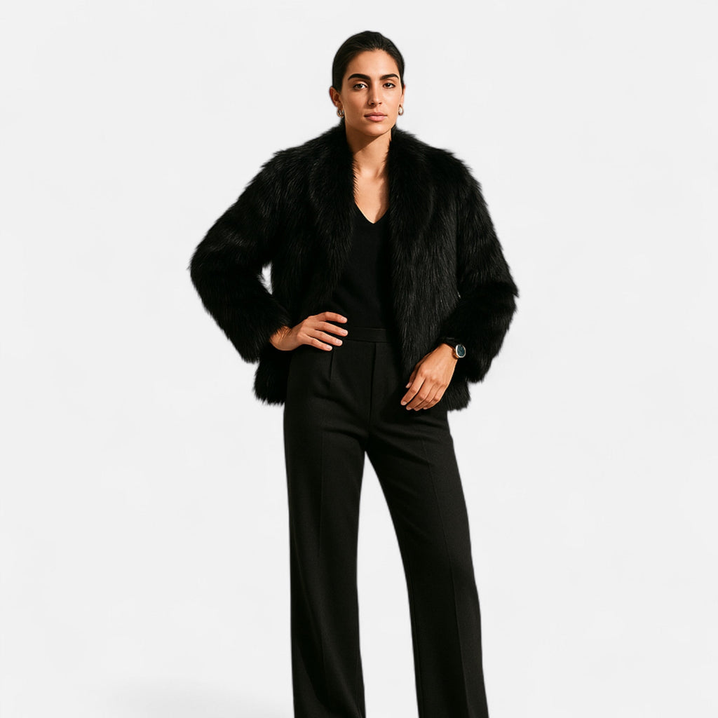 Anna | Women’s Chic Faux Fur Warm Jacket