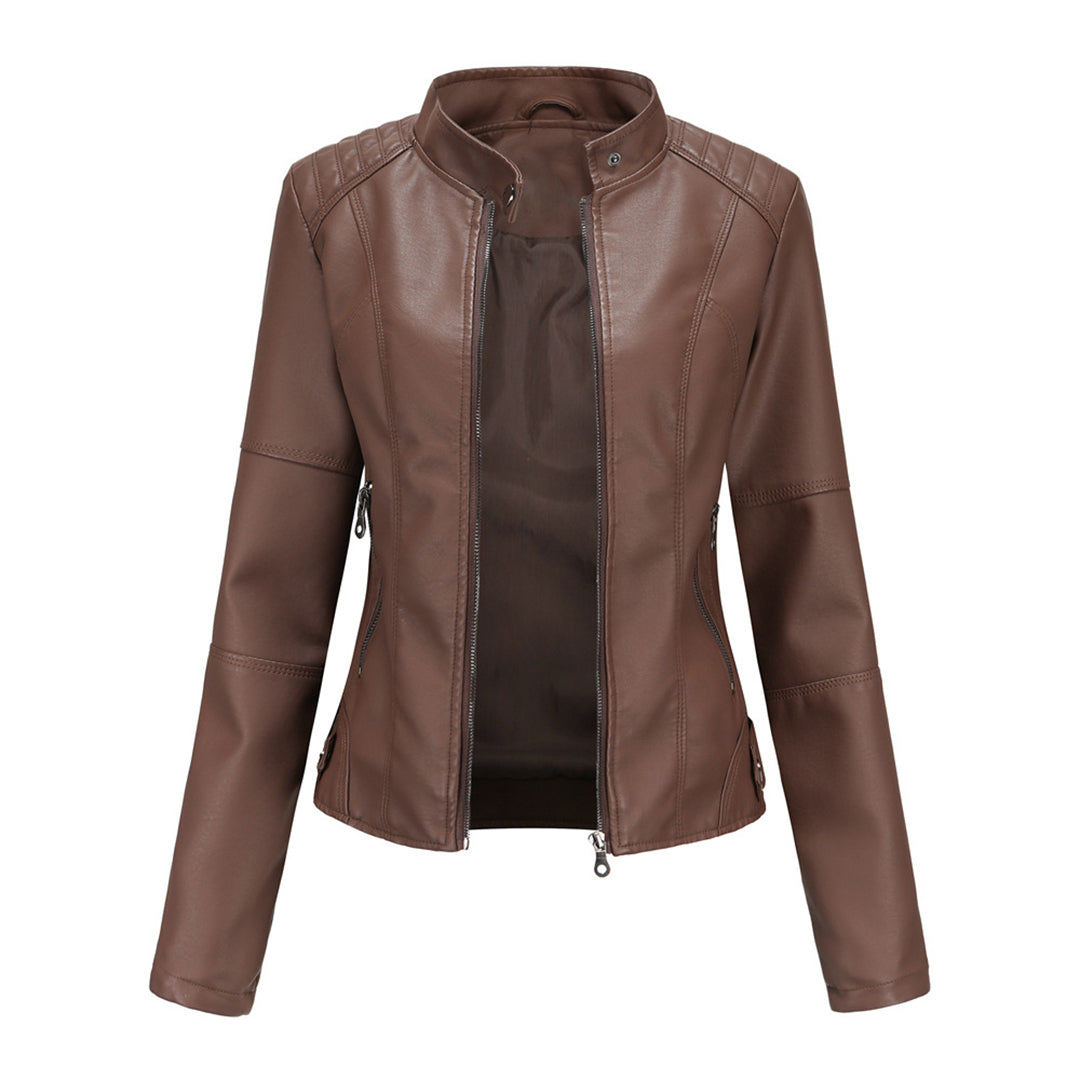 Ella | Women’s Elegant Slim-fit Biker Jacket