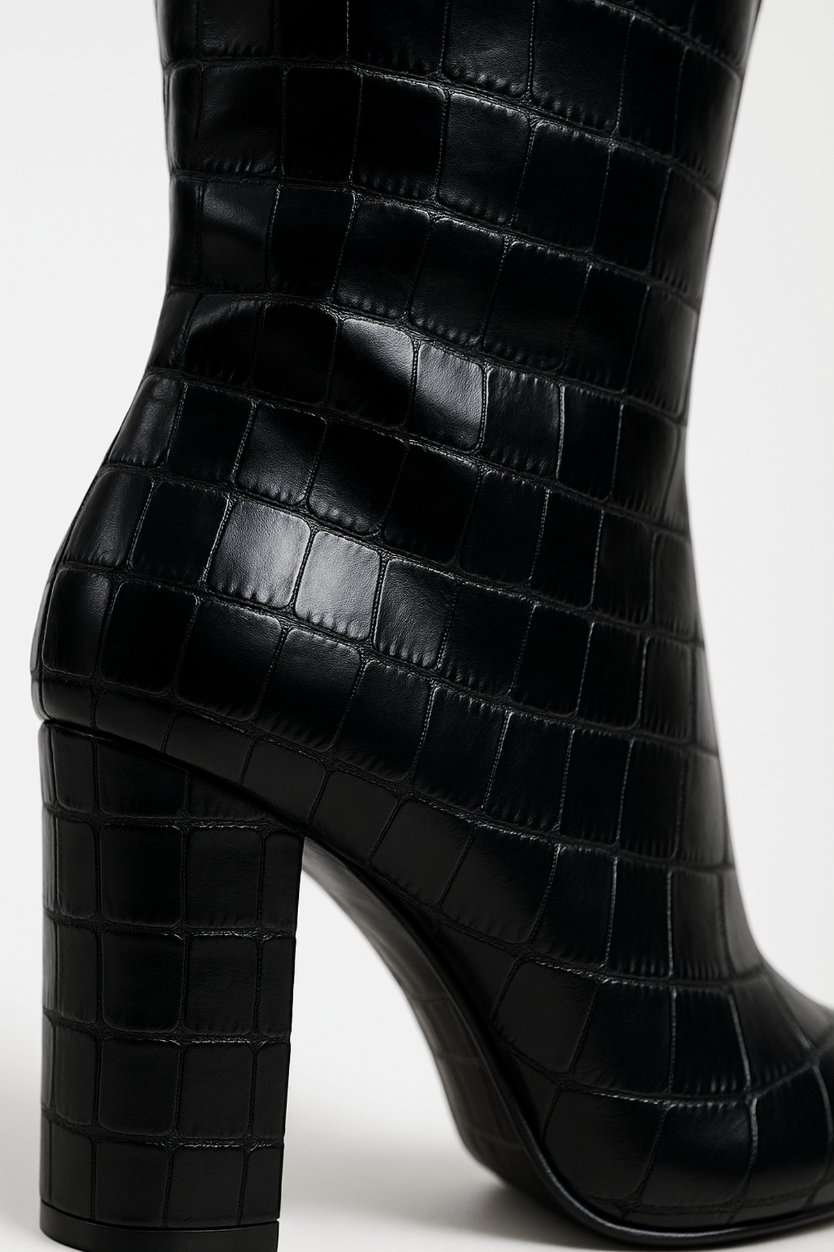 Taylor | Women’s Croc Textured High Heel Boots