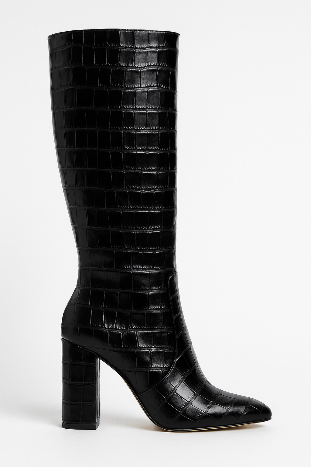 Taylor | Women’s Croc Textured High Heel Boots