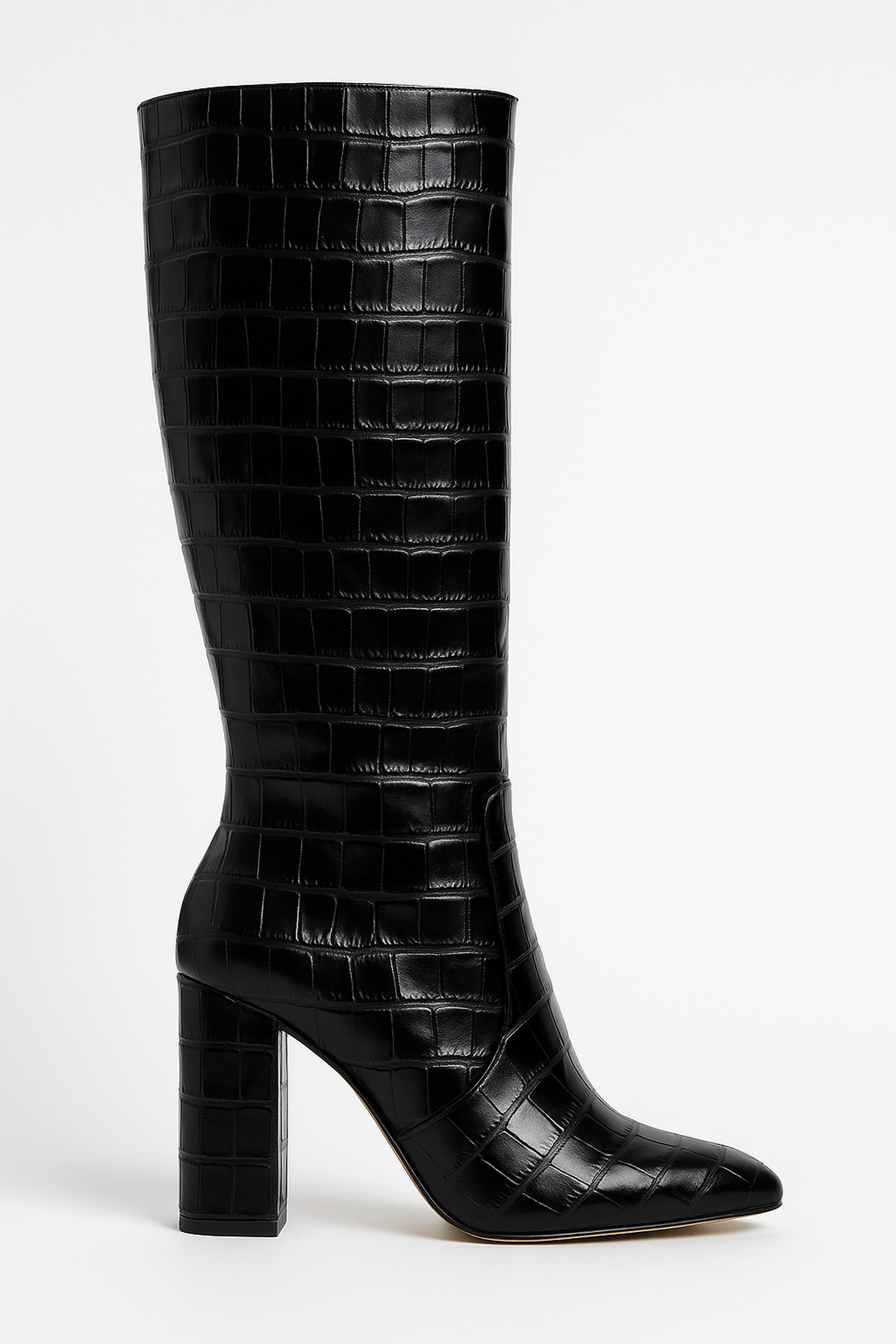 Taylor | Women’s Croc Textured High Heel Boots
