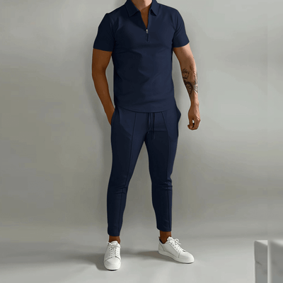 Paul | Men’s Casual Short Sleeve Two Piece Set