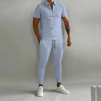 Paul | Men’s Casual Short Sleeve Two Piece Set
