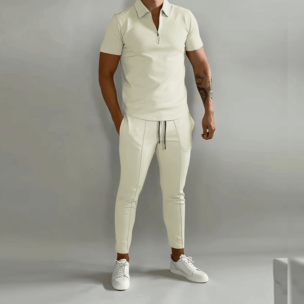 Paul | Men’s Casual Short Sleeve Two Piece Set