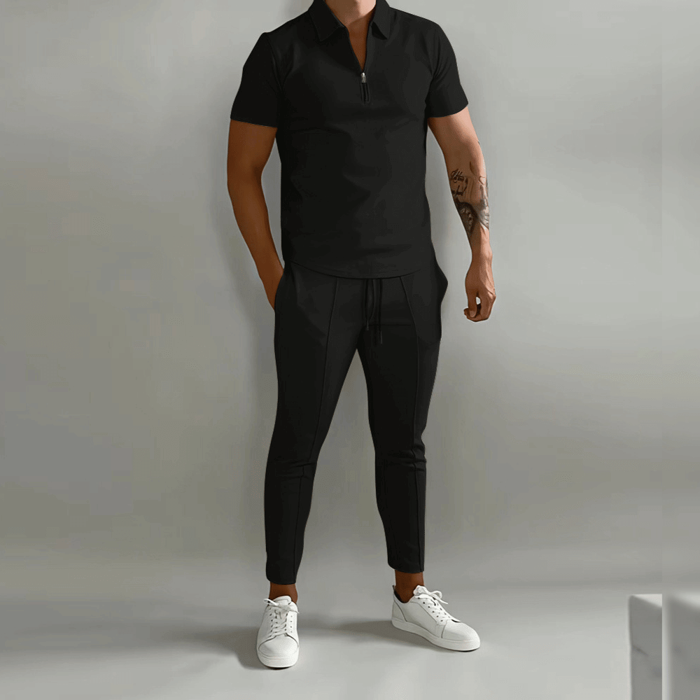 Paul | Men’s Casual Short Sleeve Two Piece Set