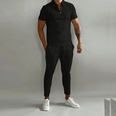 Paul | Men’s Casual Short Sleeve Two Piece Set
